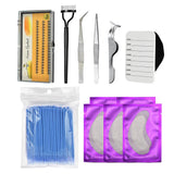 Maxbell Maxbell 8 in 1 Professional Beginner Grafting Eye Lash Eyelash Extensions Set Blue
