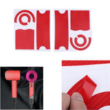 Maxbell Maxbell Full Cover Adhesive Wrap Film Sticker for Dyson Supersonic Hair Dryer Red