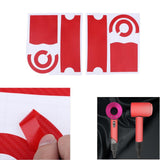 Maxbell Maxbell Full Cover Adhesive Wrap Film Sticker for Dyson Supersonic Hair Dryer Red