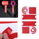 Maxbell Maxbell Full Cover Adhesive Wrap Film Sticker for Dyson Supersonic Hair Dryer Red