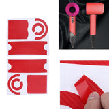 Maxbell Maxbell Full Cover Adhesive Wrap Film Sticker for Dyson Supersonic Hair Dryer Red