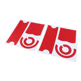 Maxbell Maxbell Full Cover Adhesive Wrap Film Sticker for Dyson Supersonic Hair Dryer Red