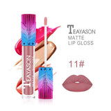 Maxbell 12 Colors 12pcs Gradient Color Tubes Moisturizing Matte Lipstick Set Waterproof Long Lasting