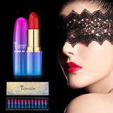 Maxbell Matte Lipstick, Blush, Eyeshadow, 12 Tubes - Aladdin Shoppers