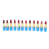 Maxbell Matte Lipstick, Blush, Eyeshadow, 12 Tubes - Aladdin Shoppers