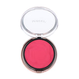 Maxbell Maxbell Silky Smooth Face Blush Natural Cheek Makeup Powder Palette with Brush Set Rose Red