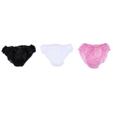 Maxbell Maxbell 50pcs Nonwoven Underwear Panties Handy Briefs Set for Travel Hotel Spa Black