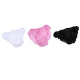 Maxbell Maxbell 50pcs Nonwoven Underwear Panties Handy Briefs Set for Travel Hotel Spa Black