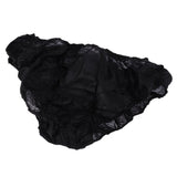 Maxbell Maxbell 50pcs Nonwoven Underwear Panties Handy Briefs Set for Travel Hotel Spa Black