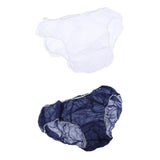Maxbell Maxbell 50pcs Nonwoven Underwear Panties Handy Briefs for Travel Hotel Spa White