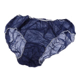 Maxbell Maxbell 50pcs Nonwoven Underwear Panties Handy Briefs for Travel Hotel Spa Blue