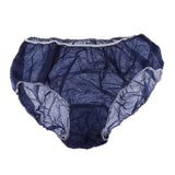 Maxbell Maxbell 50pcs Nonwoven Underwear Panties Handy Briefs for Travel Hotel Spa Blue