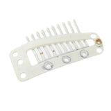 Maxbell Maxbell 20 Pcs Hair Extension Snap Clips Wig Grips Clip Wigs Accessories Beige