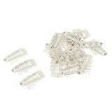 Maxbell Maxbell 20 Pcs Hair Extension Snap Clips Wig Grips Clip Wigs Accessories Beige