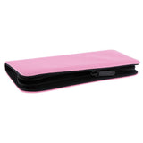 Maxbell Maxbell PU Hair Scissors Shears Bag Pet Hairdressing Tool Pouch Holster Case Pink