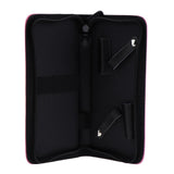 Maxbell Maxbell PU Hair Scissors Shears Bag Pet Hairdressing Tool Pouch Holster Case Pink