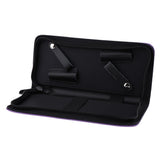 Maxbell Maxbell PU Hair Scissors Shears Bag Pet Hairdressing Tool Pouch Holster Case Purple