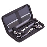 Maxbell Maxbell PU Hair Scissors Shears Bag Pet Hairdressing Tool Pouch Holster Case Black