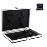 Maxbell Maxbell Aluminum Salon Scissors Storage Case Pet Hairdressing Tools organizer box 22.2x15.2 cm