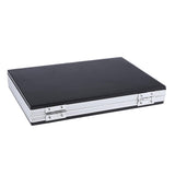 Maxbell Maxbell Aluminum Salon Scissors Storage Case Pet Hairdressing Tools organizer box 22.2x15.2 cm