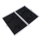 Maxbell Maxbell Aluminum Salon Scissors Storage Case Pet Hairdressing Tools organizer box 22.2x15.2 cm