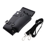 Maxbell PU Leather Professional Barber Shear Holster Scissor Holder Pouch With Belt