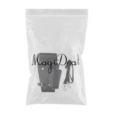 Maxbell PU Leather Professional Barber Shear Holster Scissor Holder Pouch With Belt