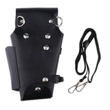 Maxbell Maxbell PU Leather Professional Barber Shear Holster Scissor Holder Pouch With Belt