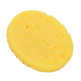 Maxbell Maxbell 10Pcs Face Cleansing Washing Pad Puffs Makeup Cosmetic Removal Sponge Yellow