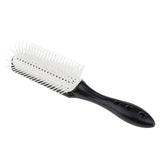 Maxbell Maxbell 9 Row Vented Hairbrush Detangling Hair Styling Brush for Wet Dry Long Hair Black
