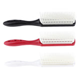 Maxbell Maxbell 9 Row Vented Hairbrush Detangling Hair Styling Brush for Wet Dry Long Hair Black