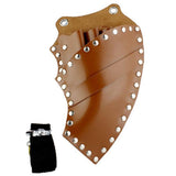 Maxbell Maxbell PU Salon Hair Scissors Bag Pet Hairdressing Beard Shears Tool Pouch Holster Brown