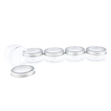 Maxbell Maxbell 5pcs Makeup Pot Empty Cosmetic Jars  Lotion Cream Gel Containers Clear 80ml