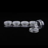 Maxbell Maxbell 5pcs Makeup Pot Empty Cosmetic Jars  Lotion Cream Gel Containers Clear 80ml