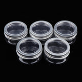 Maxbell Maxbell 5pcs Makeup Pot Empty Cosmetic Jars  Lotion Cream Gel Containers Clear 50ml