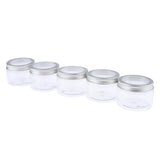 Maxbell Maxbell 5pcs Makeup Pot Empty Cosmetic Jars  Lotion Cream Gel Containers Clear 50ml