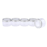 Maxbell Maxbell 5pcs Makeup Pot Empty Cosmetic Jars  Lotion Cream Gel Containers Clear 50ml