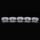 Maxbell Maxbell 5pcs Makeup Pot Empty Cosmetic Jars  Lotion Cream Gel Containers Clear 50ml