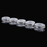 Maxbell Maxbell 5pcs Makeup Pot Empty Cosmetic Jars  Lotion Cream Gel Containers Clear 50ml