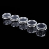 Maxbell Maxbell 5pcs Makeup Pot Empty Cosmetic Jars  Lotion Cream Gel Containers Clear 200ml
