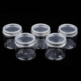 Maxbell Maxbell 5pcs Makeup Pot Empty Cosmetic Jars  Lotion Cream Gel Containers Clear 200ml