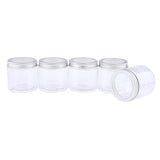 Maxbell Maxbell 5pcs Makeup Pot Empty Cosmetic Jars  Lotion Cream Gel Containers Clear 200ml
