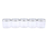 Maxbell Maxbell 5pcs Makeup Pot Empty Cosmetic Jars  Lotion Cream Gel Containers Clear 200ml