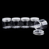 Maxbell Maxbell 5pcs Makeup Pot Empty Cosmetic Jars  Lotion Cream Gel Containers Clear 200ml