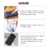 Maxbell Maxbell 100% Natural Konjac Soft Puff Face Body Wash Cleaning Sponge White