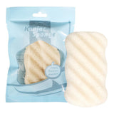 Maxbell Maxbell 100% Natural Konjac Soft Puff Face Body Wash Cleaning Sponge White