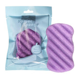 Maxbell Maxbell 100% Natural Konjac Soft Puff Face Body Wash Cleaning Sponge Lavender Purple