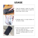 Maxbell Maxbell 100% Natural Konjac Soft Puff Face Body Wash Cleaning Sponge Aloe