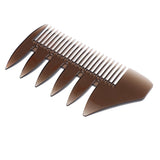 2pcs Men's Oily Hair Pick Combs Salon Dyeing Hairdressing Styling Wide Tooth