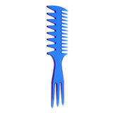 2 Pieces Men's Oily Hair Pick Comb Salon Dye Hairdressing Styling Wide Tooth